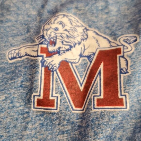 L MOORE LIONS TECH TSHIRT TEAM OKLAHOMA high school team SMALL LARGE - Picture 8 of 10